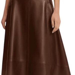 Women Leather Skirt