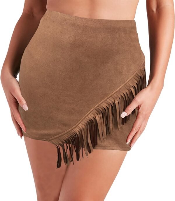 Women Leather Skirt