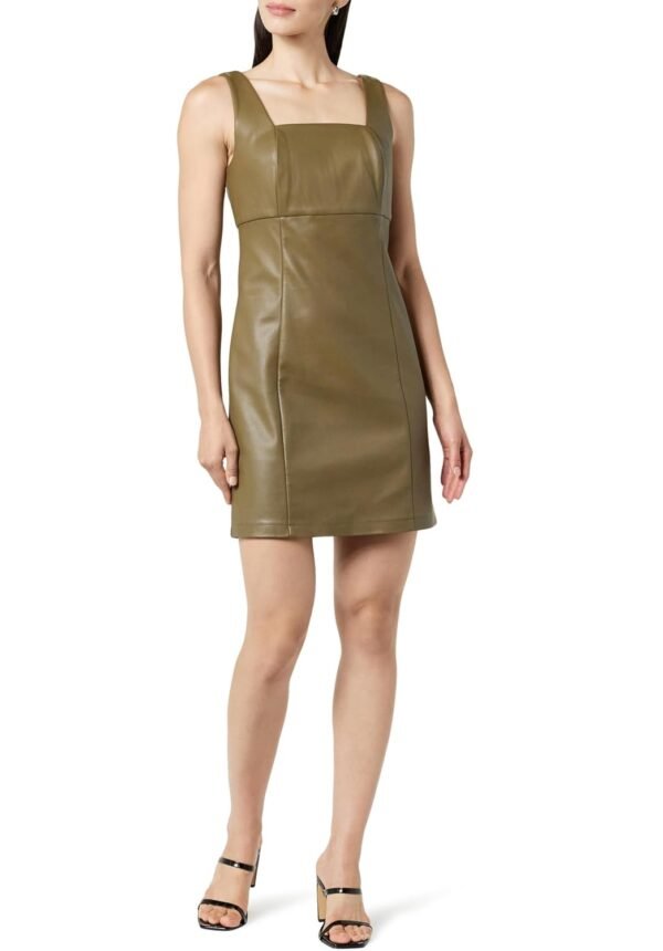 Women Leather Dress