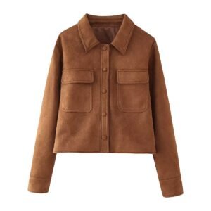 Women Suede Jacket