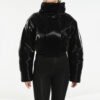 PU leather jacket