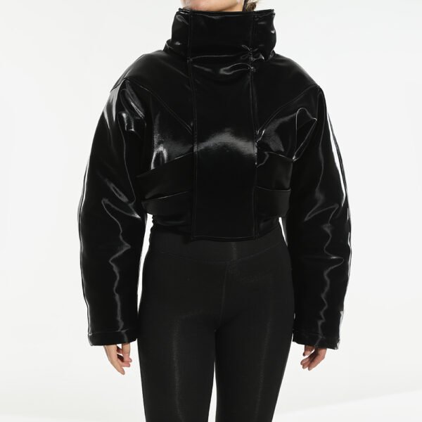 PU leather jacket