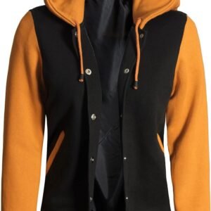Women Varsity Jacket With Hoodie