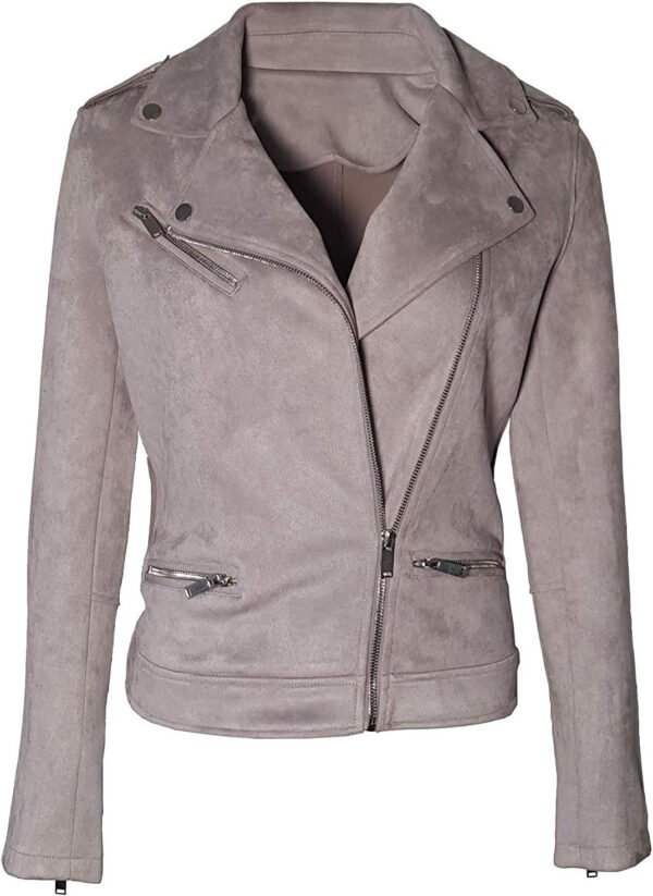 Women Suede Jacket