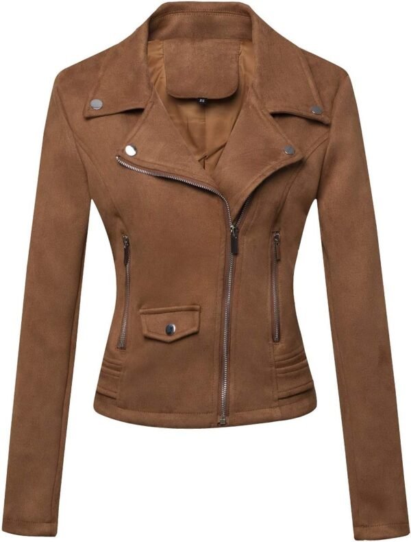 Women Suede Jacket