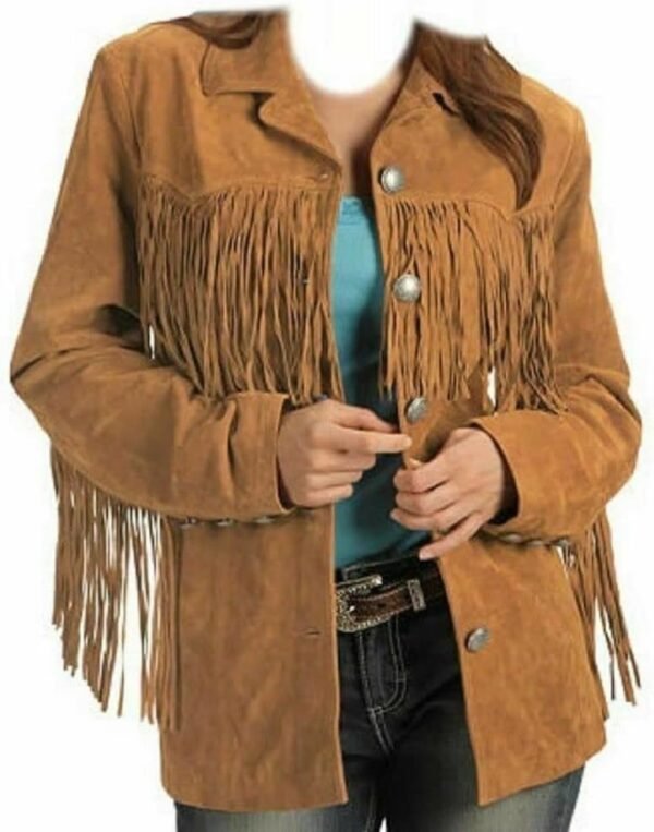Women Suede Jacket