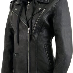 Women Biker Leather Jacket