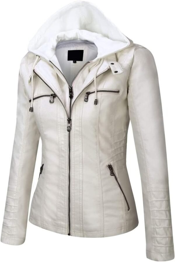 Women Biker Leather Jacket