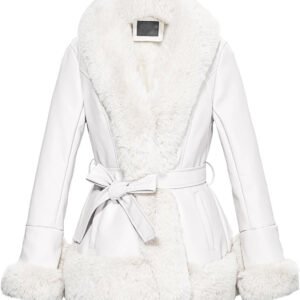 Shearling Leather Fashion Jacket