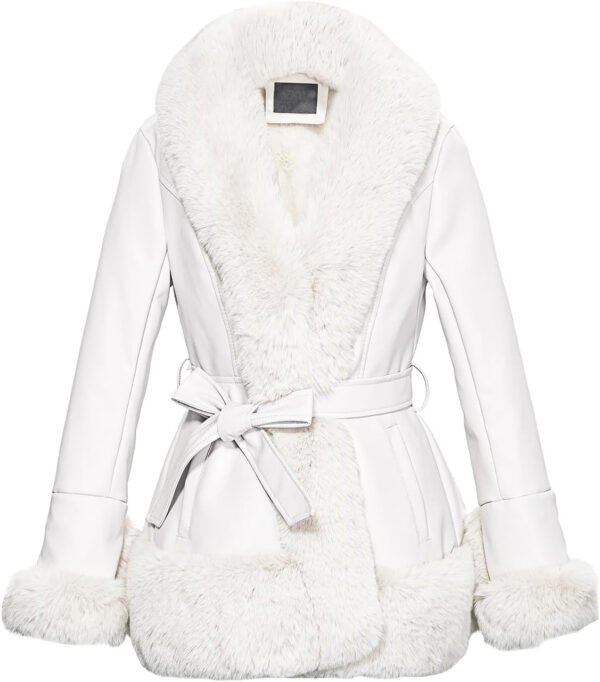 Shearling Leather Fashion Jacket