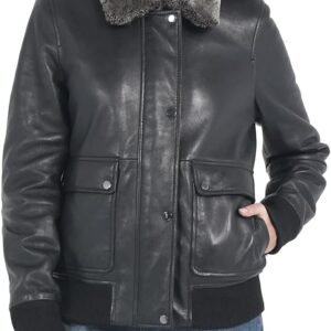 Shearling Leather Fashion Jacket