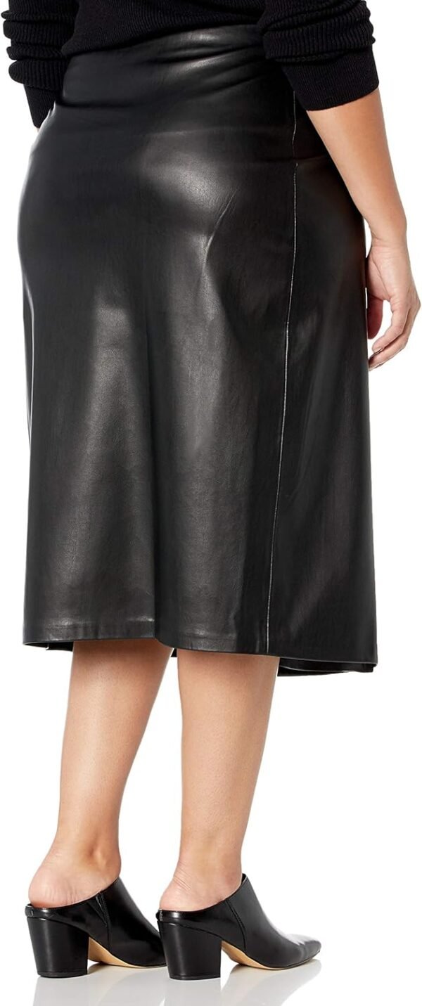 Women Leather Skirt - Image 2