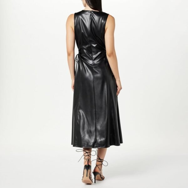 Women Leather Dress - Image 2