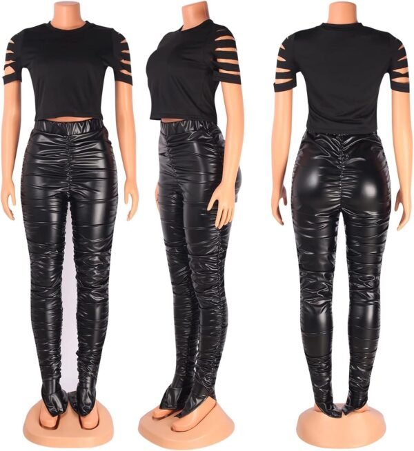 Women Leather Pants