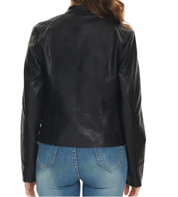 PU leather jacket - Image 2