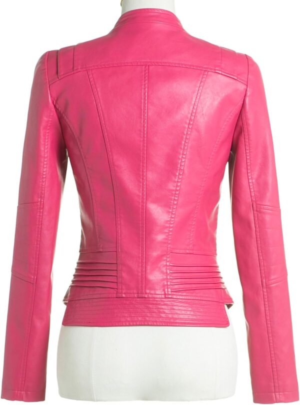 PU leather jacket - Image 2