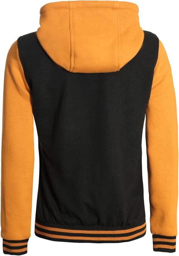 Women Varsity Jacket With Hoodie - Image 2