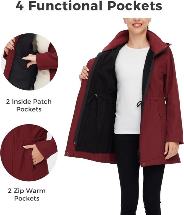 Women Softshell Jacket - Image 3