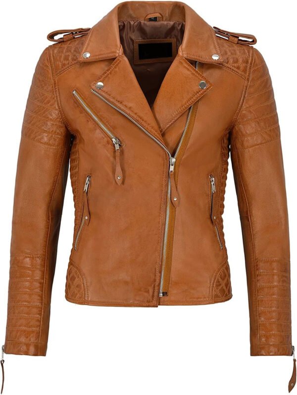 PU leather jacket - Image 3