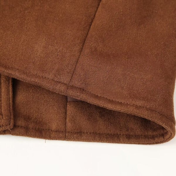Women Suede Jacket - Image 5