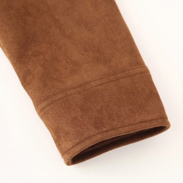 Women Suede Jacket - Image 4