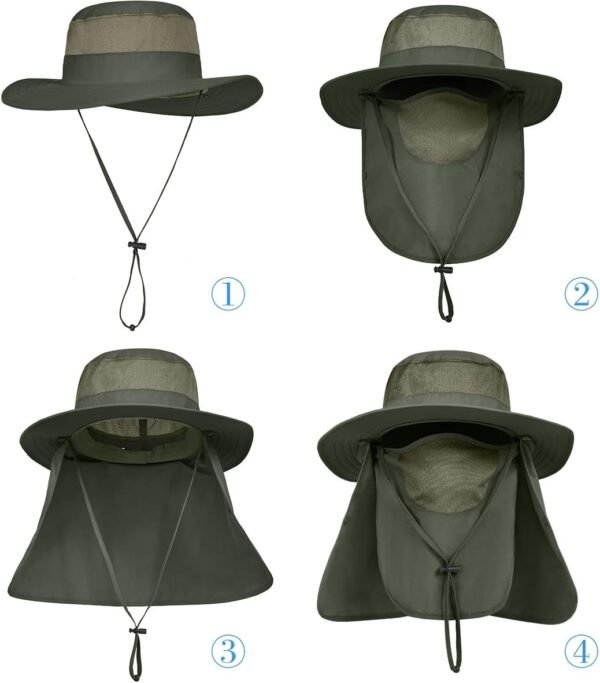 Unisex Hat With Mask - Image 2