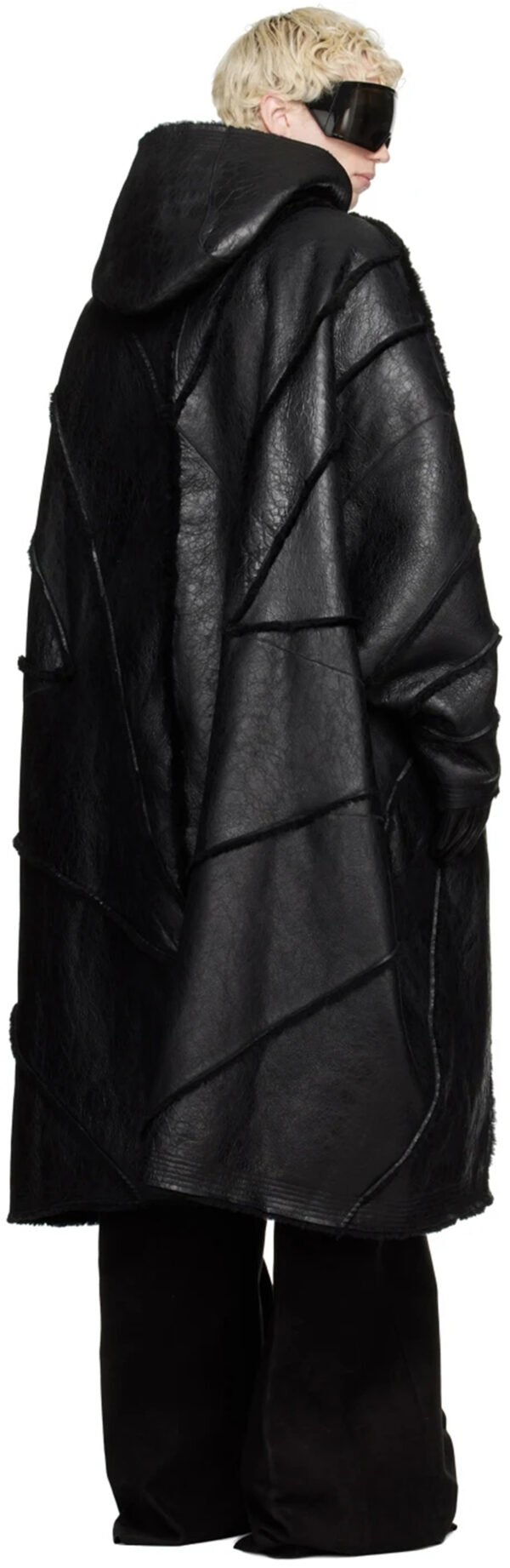 Leather Long Coat - Image 3