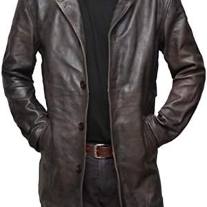 Leather Long Coat