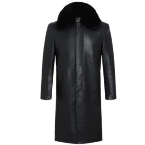 Leather Long Coat