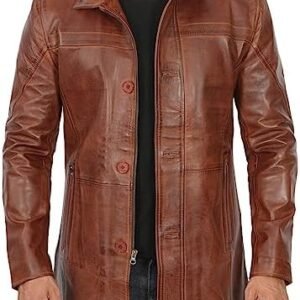 Leather Long Coat