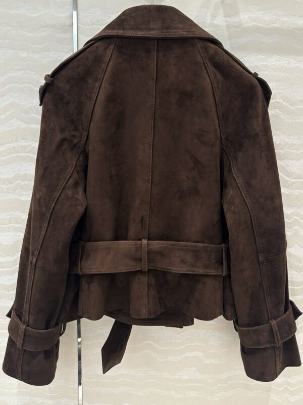 Women Suede Jacket - Image 2